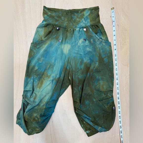 NWOT CROSSFOX limited edition MEDIUM tempest breeches greens and blues - Picture 4 of 14